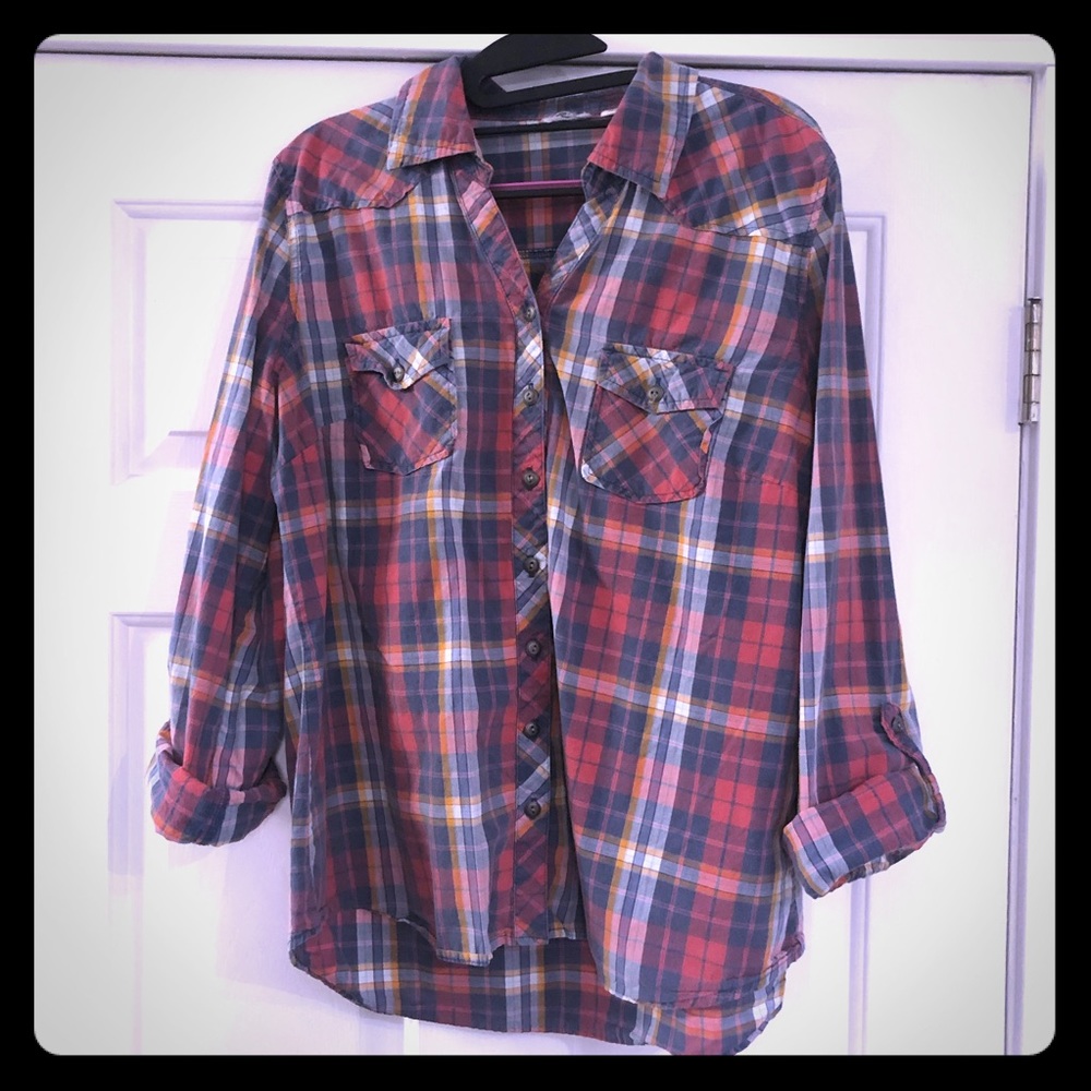 Flannel Style Top